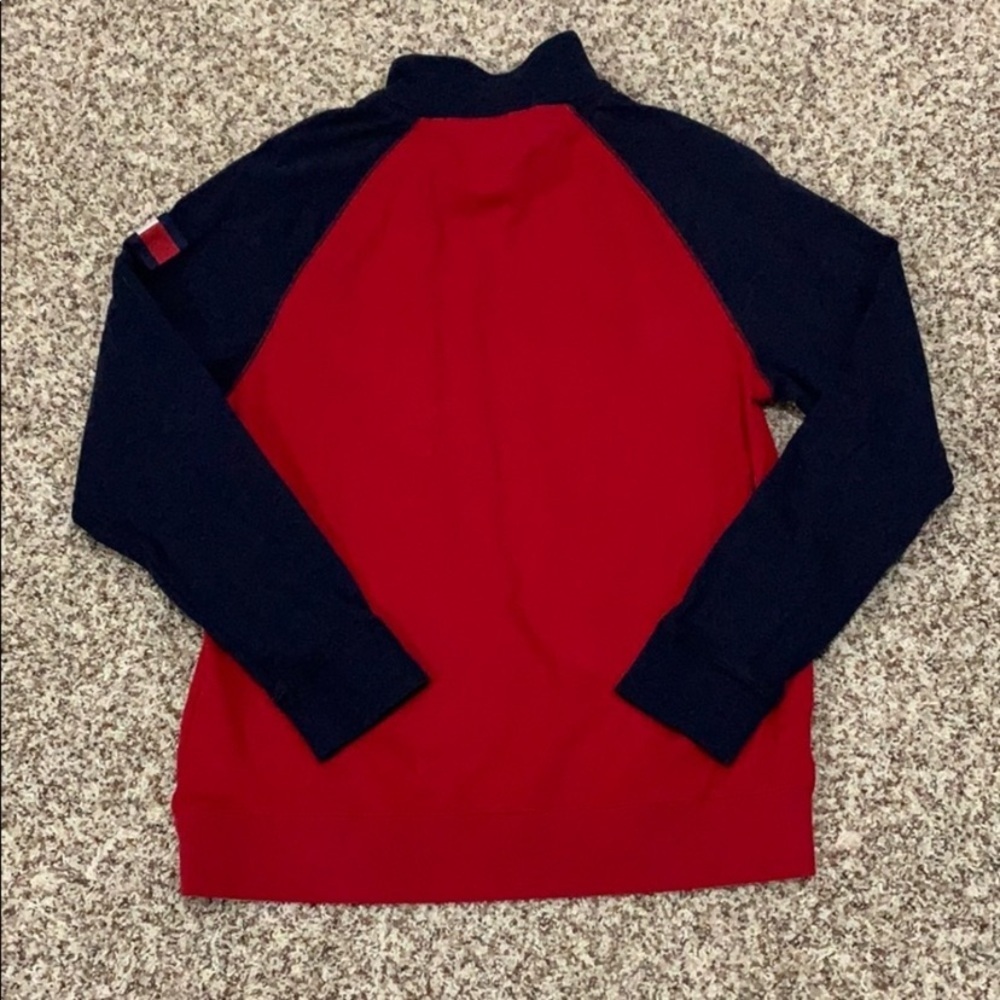 Lot of two Tommy Hilfiger 1/4 zip big boy sweatshirt size XL 20 - Picture 5 of 10
